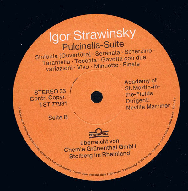 Giovanni Battista Pergolesi / Igor Stravinsky : Moderne Meisterwerke (Komponiert Nach Klassischen Vorlagen) (LP, Comp)