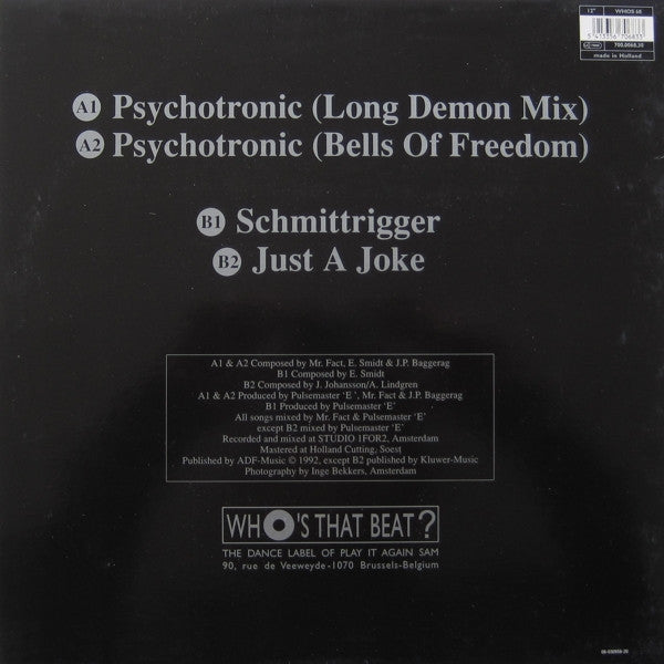Sequencial : Psychotronic (12")