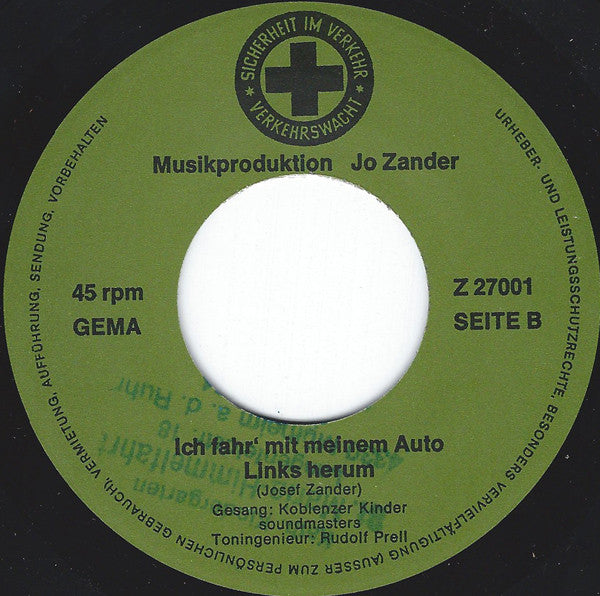 Josef Zander : Auf Der Strasse Ist Was Los! (7")