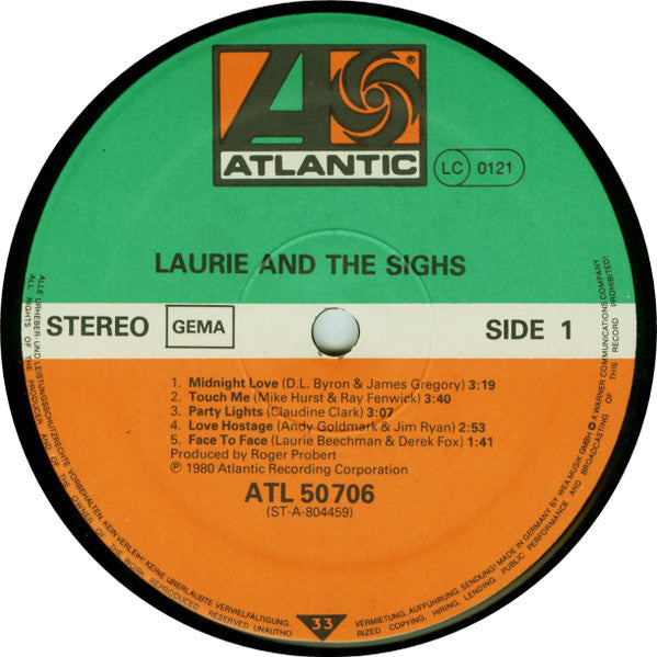 Laurie And The Sighs : Laurie And The Sighs (LP, Album)