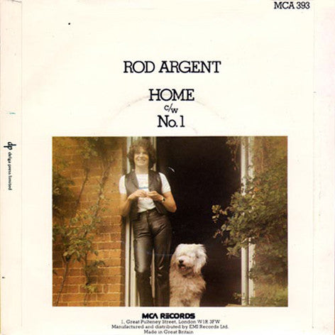 Rod Argent : Home (7")