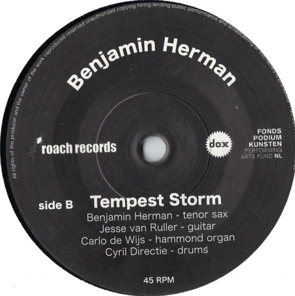 Benjamin Herman : Sherry Britton / Tempest Storm (7", Single, Car)