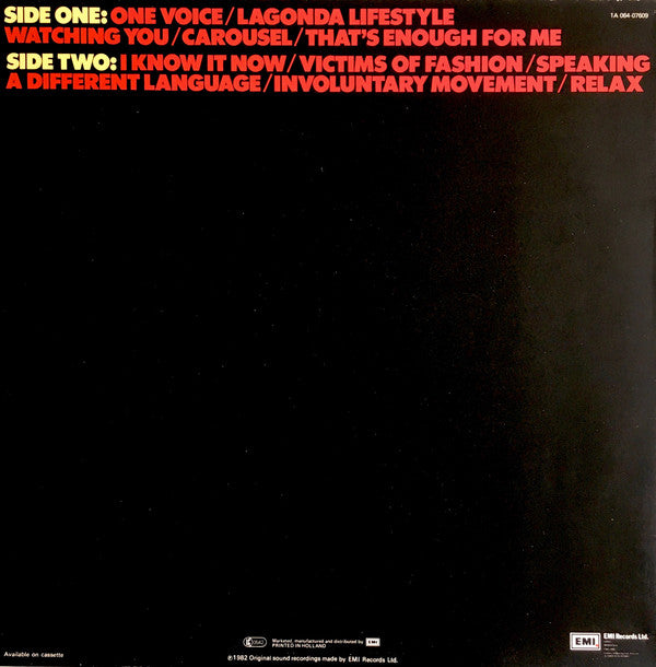 John Watts : One More Twist (LP, Album)