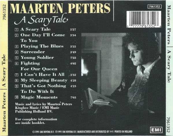 Maarten Peters : A Scary Tale (CD, Album)