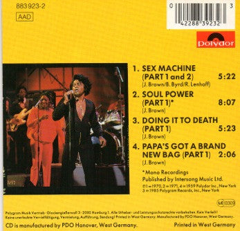 James Brown : Sex Machine (CD, Comp, Car)