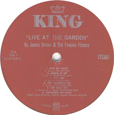 James Brown : Live At The Garden (LP, Mar)