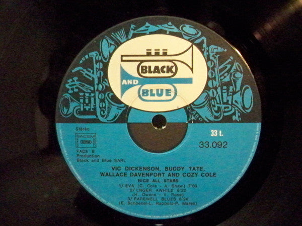 Cozy Cole, Buddy Tate, Wallace Davenport, Vic Dickenson : Nice All Stars (LP)