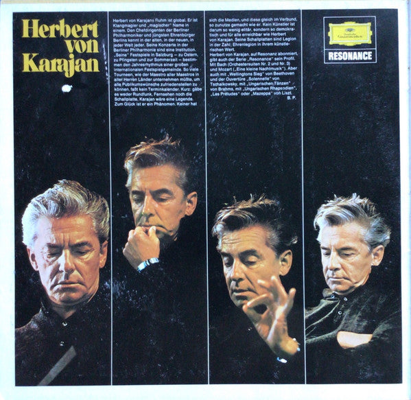 Johann Sebastian Bach . Herbert von Karajan . Berliner Philharmoniker : Brandenburgische Konzerte Nr. 1-6 / Brandenburg Concertos / Les Concertos Brandebourgeois (2xLP, RE)