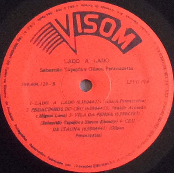 Sebastião Tapajós, Gilson Peranzzetta : Lado A Lado (LP, Album)