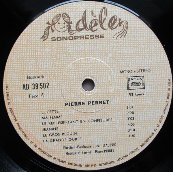 Pierre Perret (2) : Pierre Perret (LP, Album)