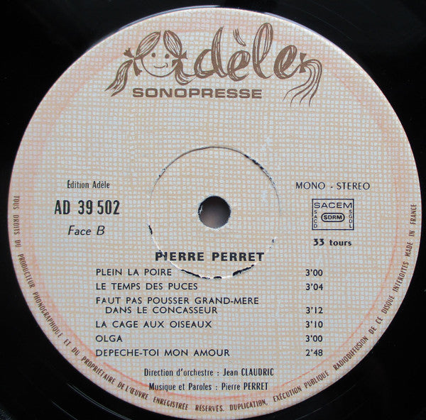 Pierre Perret (2) : Pierre Perret (LP, Album)