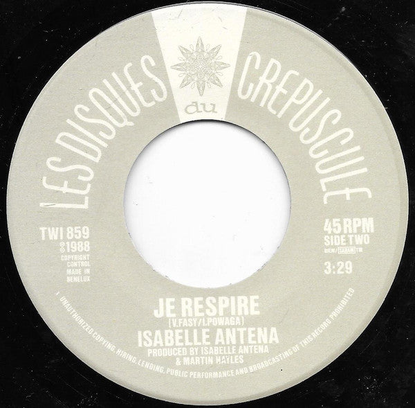 Isabelle Antena : Une Journée Banale À New York City (7", Single)