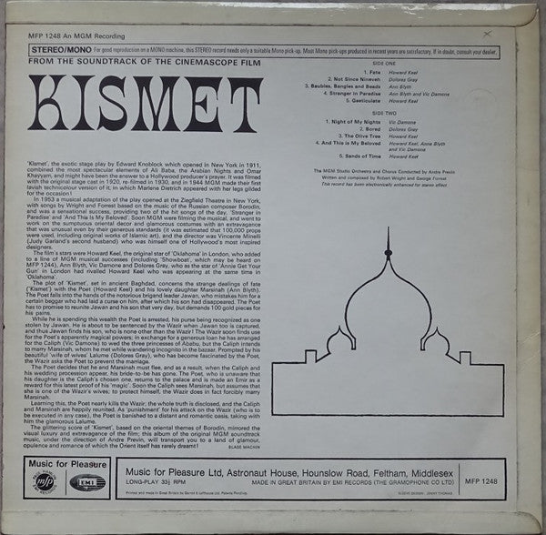 Various : Kismet (LP)