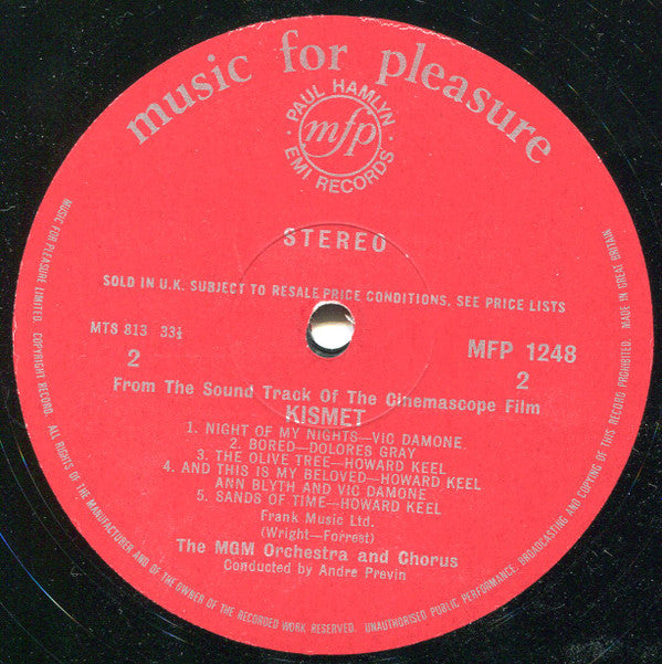 Various : Kismet (LP)