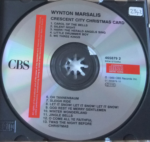 Wynton Marsalis : Crescent City Christmas Card (CD, Album)