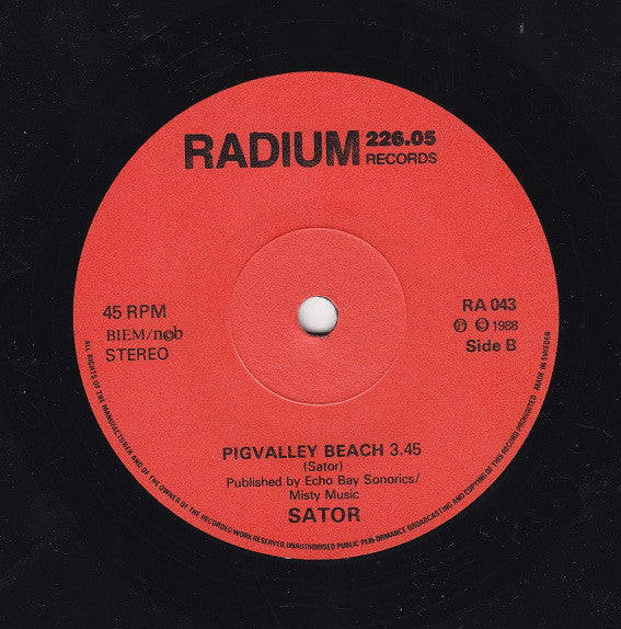 Sator : Oh Mama (7", Single, RE)