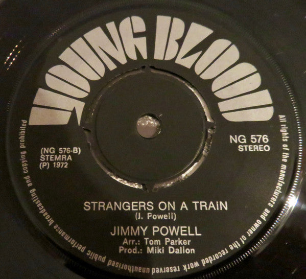 Jimmy Powell (2) : Hipster / Strangers On A Train (7", Single)