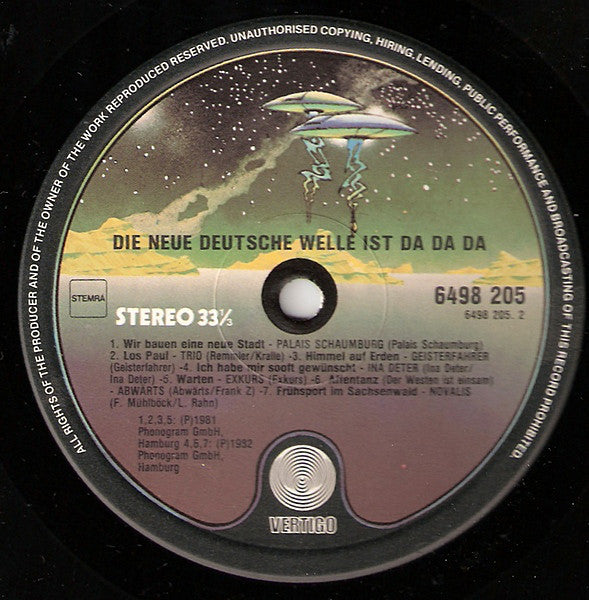 Various : Die Neue Deutsche Welle Ist Da Da Da (LP, Comp)