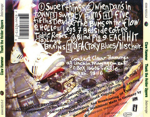 Claw Hammer : Thank The Holder Uppers (CD, Album)