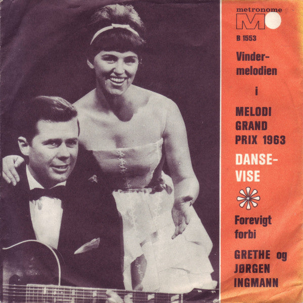 Grethe & Jørgen Ingmann : Dansevise (7", Single, Gre)