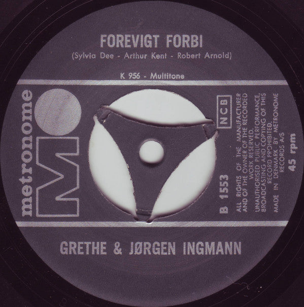 Grethe & Jørgen Ingmann : Dansevise (7", Single, Gre)