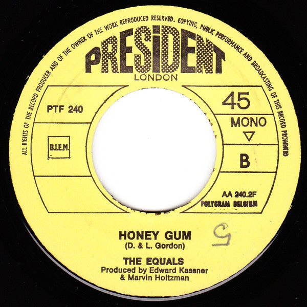 The Equals : Michael And The Slipper Tree (7", Single, Mono)