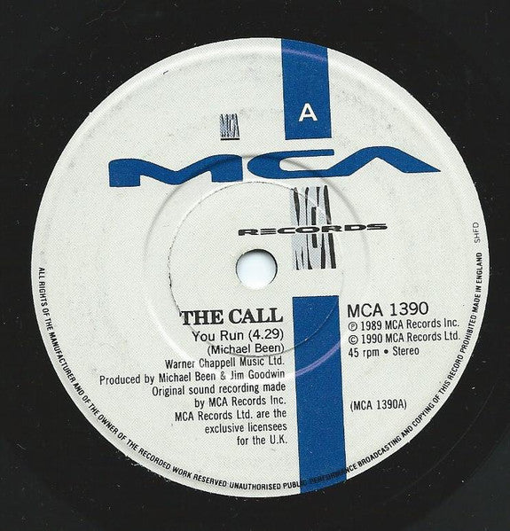 The Call : You Run (7", Single)