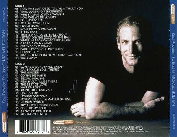 Michael Bolton : Soul Provider (The Best Of Michael Bolton) (2xCD, Comp)