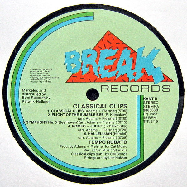 Tempo Rubato : Don't Stop The Classics (12")