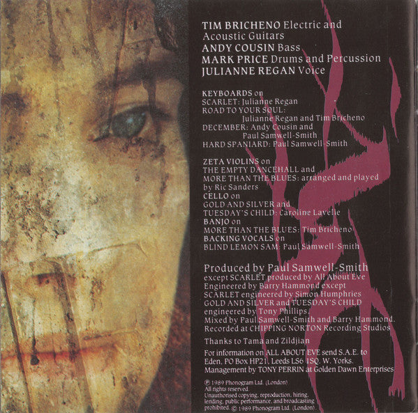 All About Eve : Scarlet And Other Stories (CD, Album)