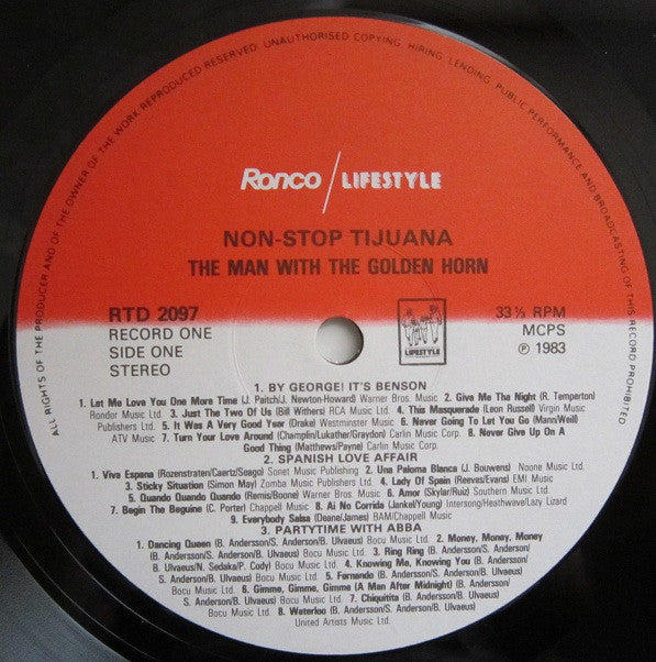 The Man With The Golden Horn : Non-Stop Tijuana (2xLP)