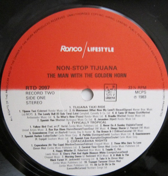 The Man With The Golden Horn : Non-Stop Tijuana (2xLP)