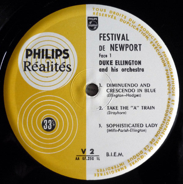 Duke Ellington / Louis Armstrong / Buck Clayton : Festival de Newport 1956 (LP, Comp, Ltd, Num, 160)