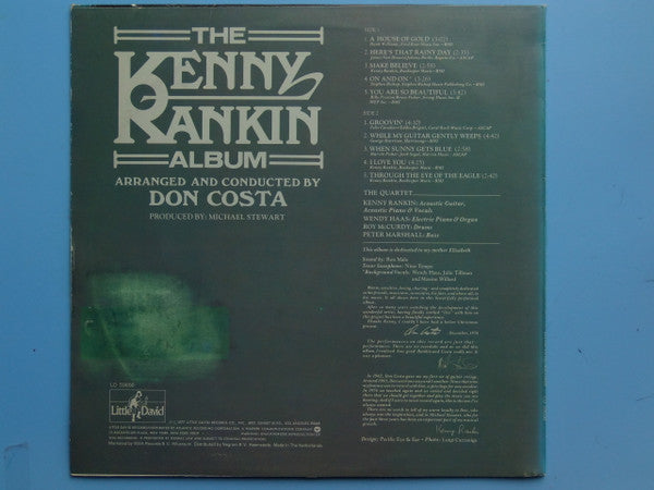 Kenny Rankin : The Kenny Rankin Album (LP, Album)