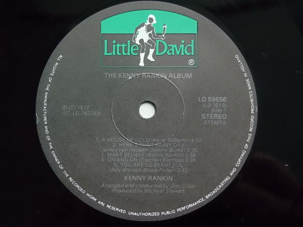 Kenny Rankin : The Kenny Rankin Album (LP, Album)