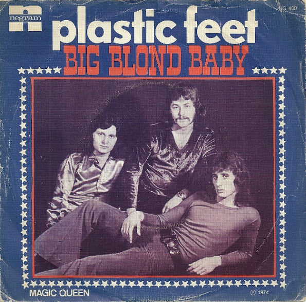 Plastic Feet (2) : Big Blond Baby (7", Single)