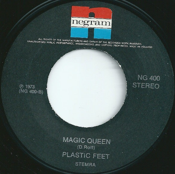 Plastic Feet (2) : Big Blond Baby (7", Single)