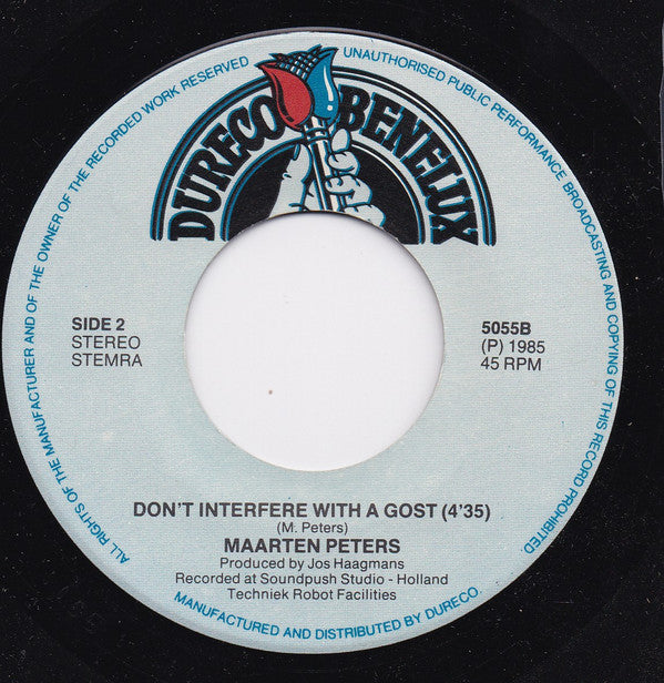 Maarten Peters : Can't Stop (7")