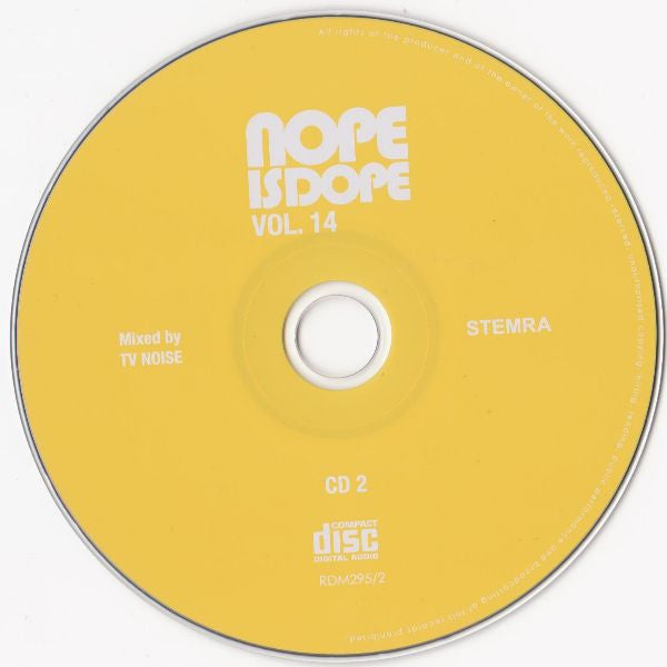 Various : Nope Is Dope Volume 14 (2xCD, Mixed)