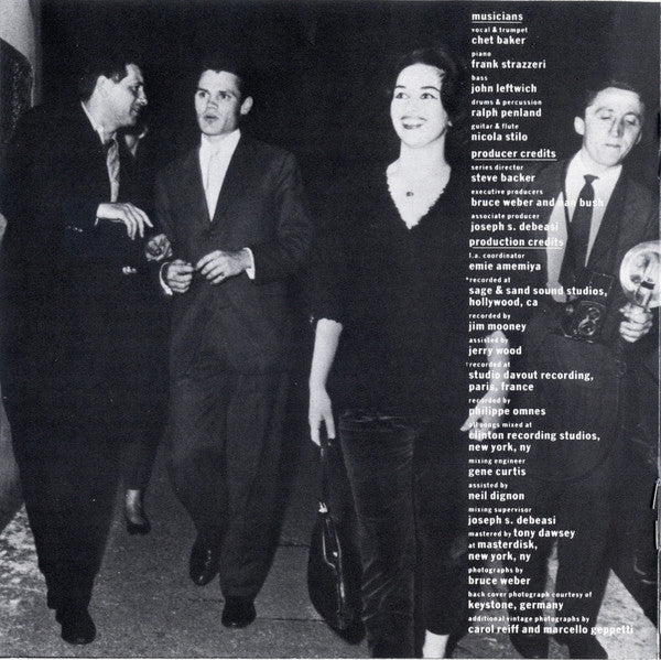 Chet Baker : Chet Baker Sings And Plays From The Film "Let's Get Lost" (CD, Album)