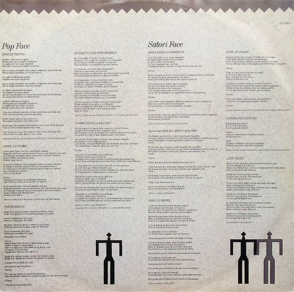 Etienne Daho : Pop Satori (LP, Album)