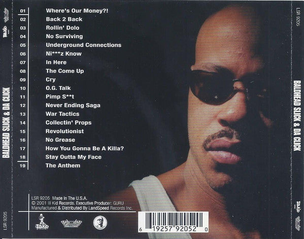 Baldhead Slick & Da Click : Baldhead Slick & Da Click (CD, Album)