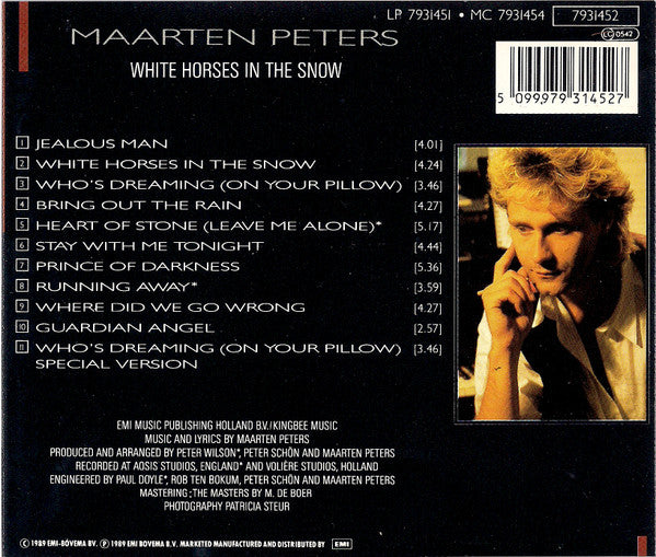 Maarten Peters : White Horses In The Snow (CD, Album)