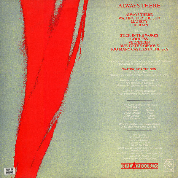 The Rose Of Avalanche : Always There (LP, Comp)