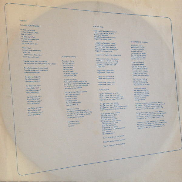 The Associates : The Affectionate Punch (LP, Album)