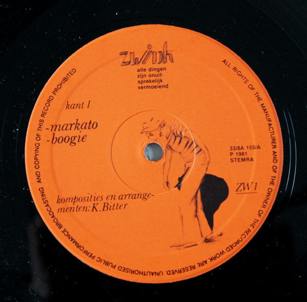 Zwink : Alle Dingen Zijn Onuitsprekelijk Vermoeiend (LP, Album)