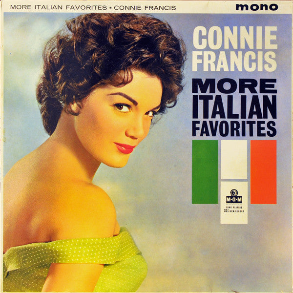 Connie Francis : More Italian Favorites (LP, Album, Mono)