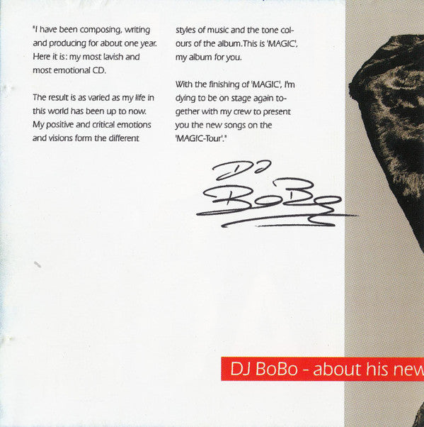 DJ BoBo : Magic (CD, Album)