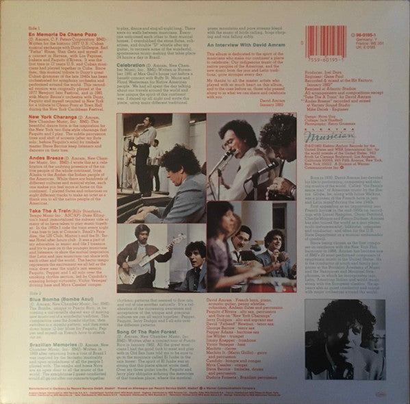 David Amram And Friends : Latin-Jazz Celebration (LP)