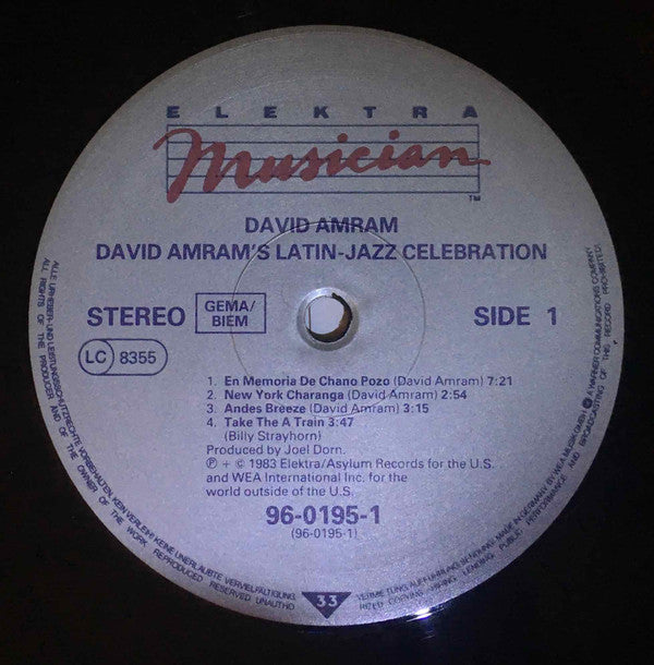 David Amram And Friends : Latin-Jazz Celebration (LP)
